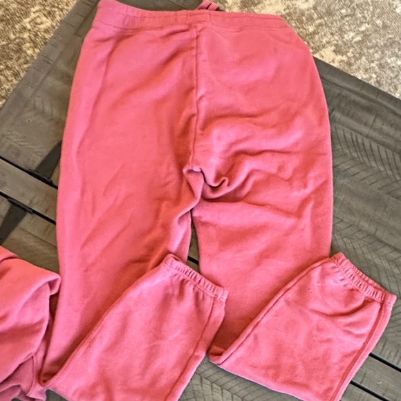Abercrombie & Fitch Pink Womens Sweatshirt Joggers Matching Set Soft Collection - Picture 14 of 15
